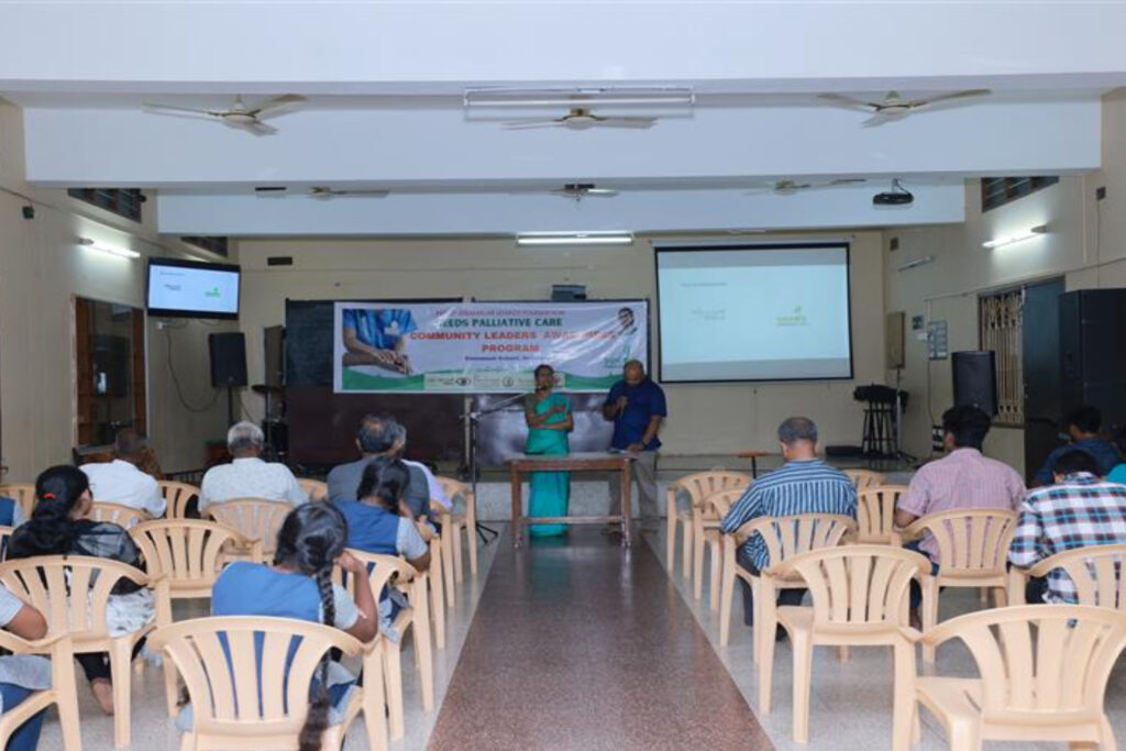 Raising Awareness on Palliative Care Among Community Leaders at Emmanuel School, Melegaram